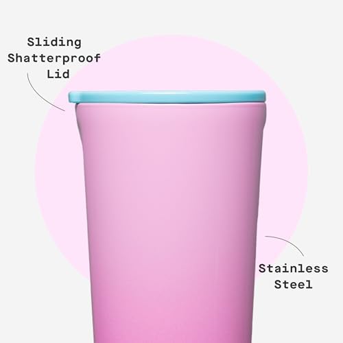 Corkcicle Classic Tumbler - Keeps Drinks Cold 9 Plus Hours - Triple
