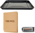 Replacement Baking Pan and 100 Pcs Parchment Paper for Ninja Foodi