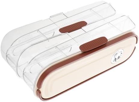 Two Layer Egg Dispenser Plastic Fridge Side Organizer for Home