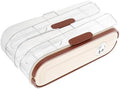 Two Layer Egg Dispenser Plastic Fridge Side Organizer for Home