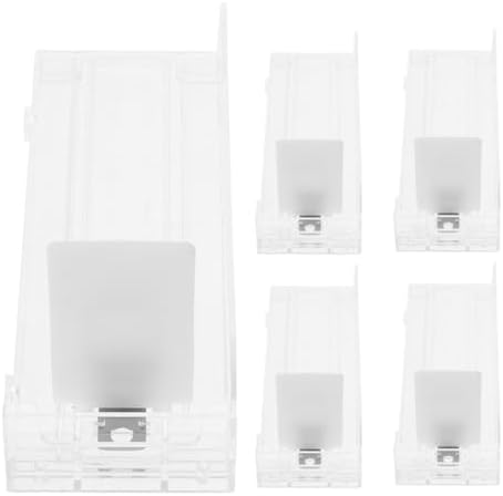 Luxshiny 5pcs Automatic Shelf Pusher for Beverages