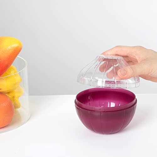 Fruit and Vegetable Storage Containers for Fridge, Circular