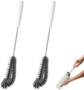 2-Pack 16 inches Long Handle Bottle Cleaning Brushes - Ideal for