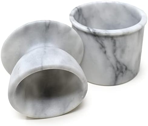 Norpro Marble Butter Keeper,Off-White