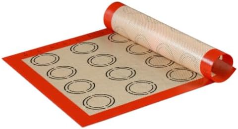 Silicone Macaron Baking Mat for Oven, Non Stick Reusable