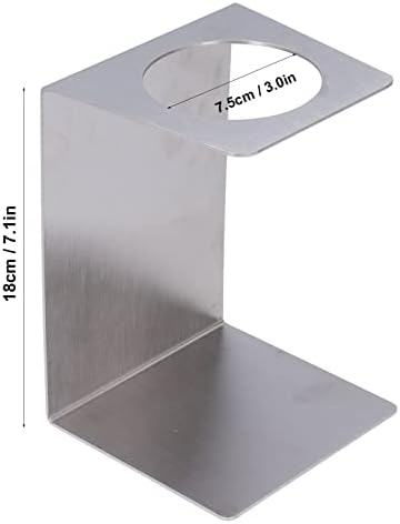 Pour Over Coffee Dripper Stand - Brushed Stainless Steel Manual Brew
