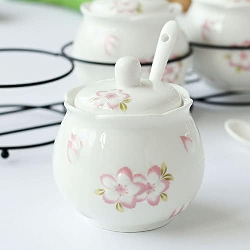 Ceramic Sugar Bowl, Ceramic Sugar Bowl with Lid and Milk Jug, Cream