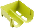 Stackable Bottle Storage Rack Holds 2 Bottles, PP Green