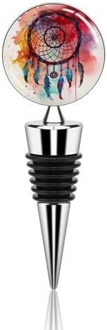 Rainbow Dreamcatche Wine Stopper Vacuum Alloy Wine Bottle Stopper
