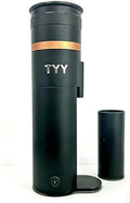 TYY Portable Conical Burr Coffee Grinder, Stepless Settings