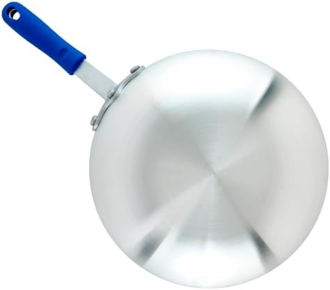 Winco Aluminum Stir Fry Pan, 11-Inch,Silver
