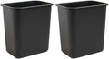 United Solutions Trash Wastebasket, 7.7 Gallon, 2 Pack