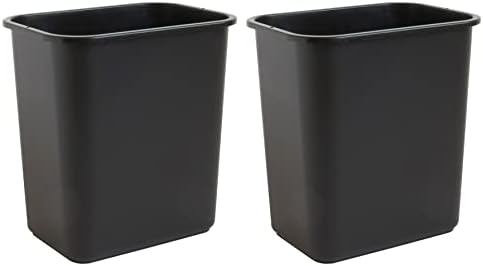United Solutions Trash Wastebasket, 7.7 Gallon, 2 Pack