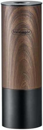 V2 Portable Electric Burr Coffee Grinder, 30 Settings, Walnut