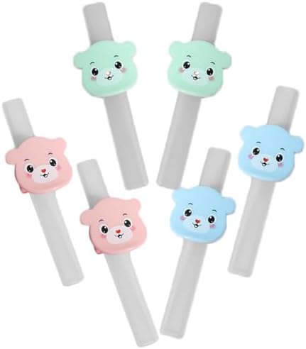 VICASKY Adaptive Silicone Straws Set for Elderly, Disabled Babies with