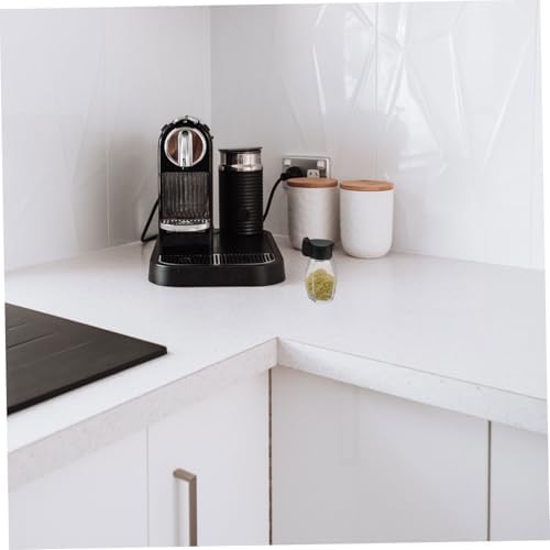 5pcs Glass Spice Bottles for Kitchen Storage with Lids