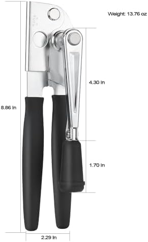 Commercial Heavy Duty Manual Crank Can Opener for Large Cans