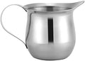 Milk Frother Cup, 8oz Creamer Pitcher, Frothing Steam Container