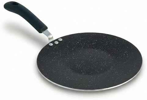 12-Inch Nonstick Induction Tawa Pan with Gently Recessed Center for