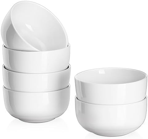 DOWAN 10 OZ Small Bowls, Ice Cream Bowls - 4.25" Ceramic Dessert Bowl