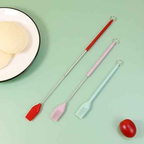 4pcs Silicone Barbecue Brush Set, Food-grade Baking Pastry Oil Brushes