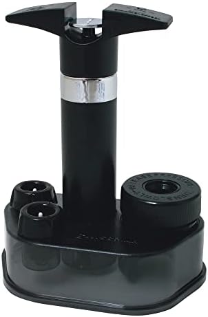Swissmar Epivac Vacuum Pump Wine & Champagne Saver Set, Black. Comes