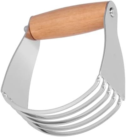 Pastry Blender 5-Blade Stainless Steel, Soft Grip Handle