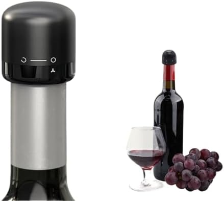 Leak-Proof Wine and Champagne Stoppers Set - Reusable Vacuum Seal Caps