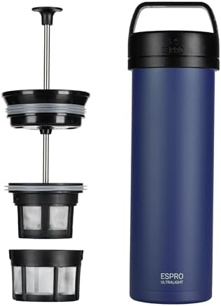 ESPRO Go P0 Insulated French Press, 16oz