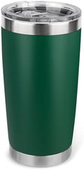 20oz Stainless Steel Tumbler with Lid, Travel Mug - Double Wall Vacuum