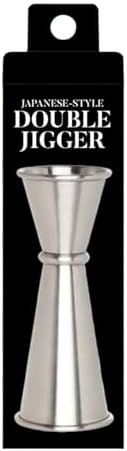 HIC Kitchen Bar Japanese-Style Double Cocktail Jigger, 18/8 Stainless