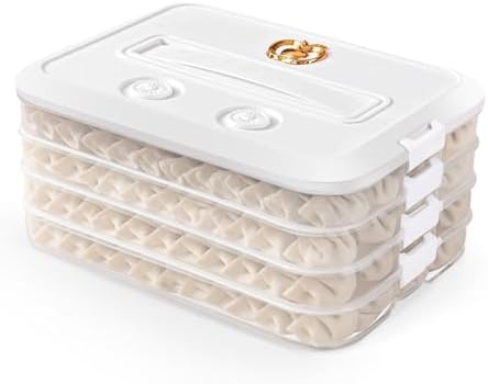 Food Storage Containers with Lids, Plastic Cookie Storage Containers