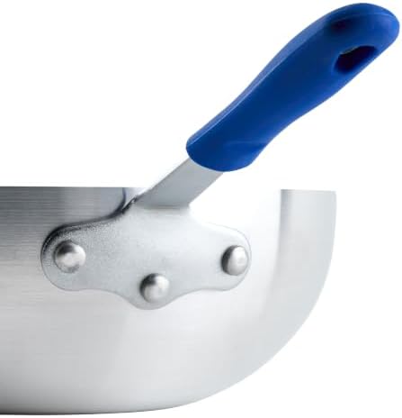 Winco Aluminum Stir Fry Pan, 11-Inch,Silver