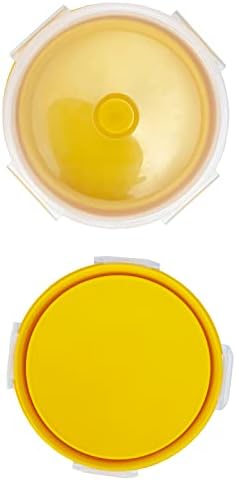 1200ml Large Collapsible Bowl With Lid, Camping Bowl with Foldable