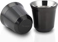 Easyworkz Stainless Steel Espresso Cup 2pcs Set Double Wall Insulated