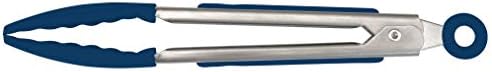 Tovolo Mini Silicone Tongs, Indigo
