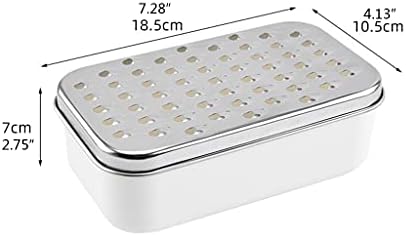 Cheese Grater with Food Saver Container 2 In1 Fruit Vegetable Chopper