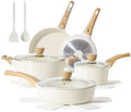 SENSARTE Ceramic Cookware Sets, Pots and Pans Set Non stick, 14 Piece