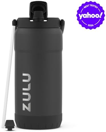 ZULU Goals Vacuum Insulated Large Capacity Stainless Steel Water