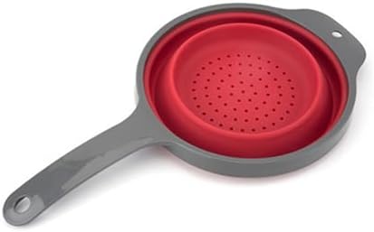 Drainage Basket Kitchen Foldable Pasta Strainers Collapsible Colanders