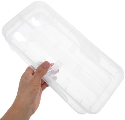 Rolling Egg Dispenser, Double-layer Plastic Fridge Organizer Holder
