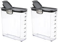 Progressive International ProKeeper+ Clear Plastic Airtight Food