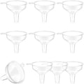10 Pack Small Funnels Food Grade Mini Funnel Easily Transfer Liquids