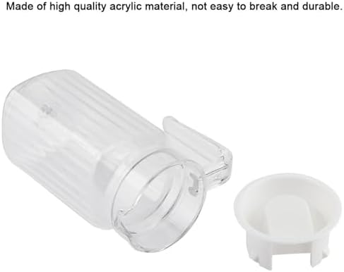 Small Glass Pitcher With Lid, Acrylic Transparent Beverage Bottle