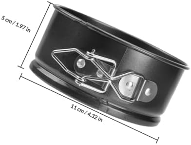 GALPADA 4pcs Non-stick Mini Cheesecake Pans with Locking Springform