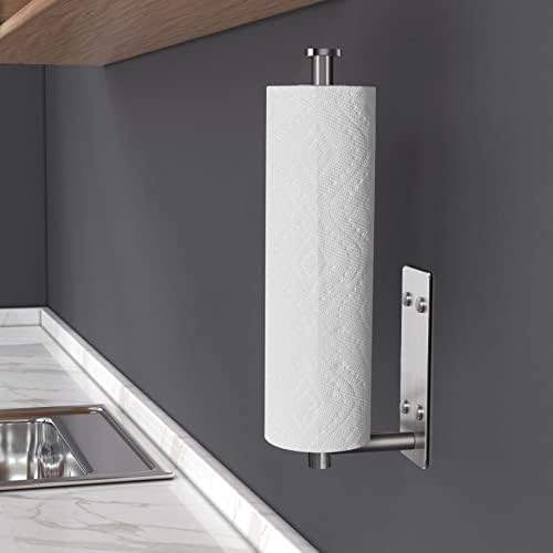 VAEHOLD Self-Adhesive Paper Towel Holder, Stainless Steel