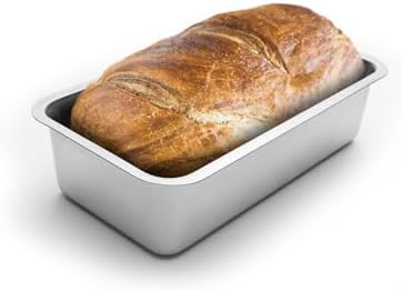 Fox Run Loaf Pan Stainless Steel Baking, 8.5 x 4.5 x 2.25 inches