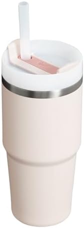 STANLEY Quencher H2.0 Flow State Tumbler, 14 oz, Rose Quartz 2.0