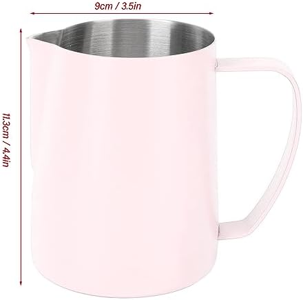 Milk Frothing Pitcher 20oz (600ml) – Stainless Steel Latte Art Pitcher