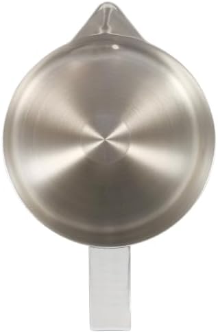 Milk Frothing Pitcher, 24oz/700ml Espresso Steaming Pitcher, Stainless